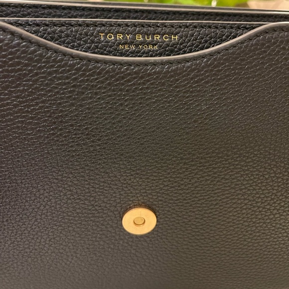 Authentic Tory Burch black bag Adjustable Shoulder Bag like new only removed tag - Picture 5 of 16